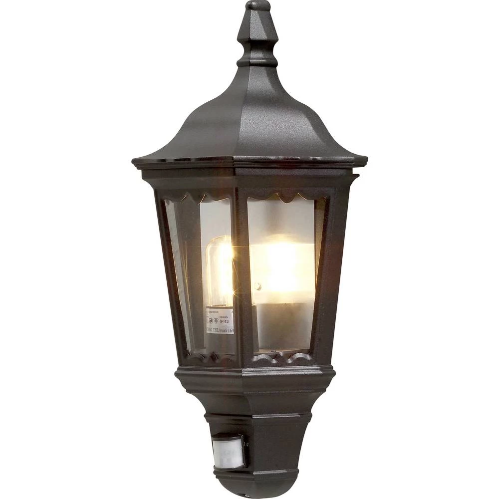 Konstsmide Firenze 7230-750 vanjsko zidno svjetlo s detektorom pokreta E27 100 W crna slika