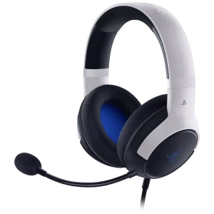 RAZER Kaira X - PlayStation igre Over Ear Headset žičani stereo bijela  slušalice s mikrofonom, kontrola glasnoće slika