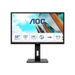 AOC Q32P2 LED zaslon  Energetska učinkovitost 2021 F (A - G) 80 cm (31.5 palac) 2560 x 1440 piksel 16:9 4 ms HDMI™, Disp