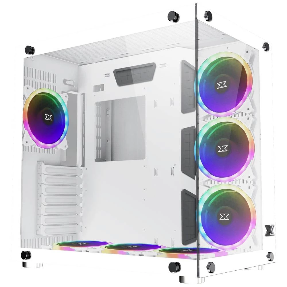 Xigmatek PC- Gehäuse Xigmatek Aquarius Plus Arcti midi-tower kućište za računala bijela slika