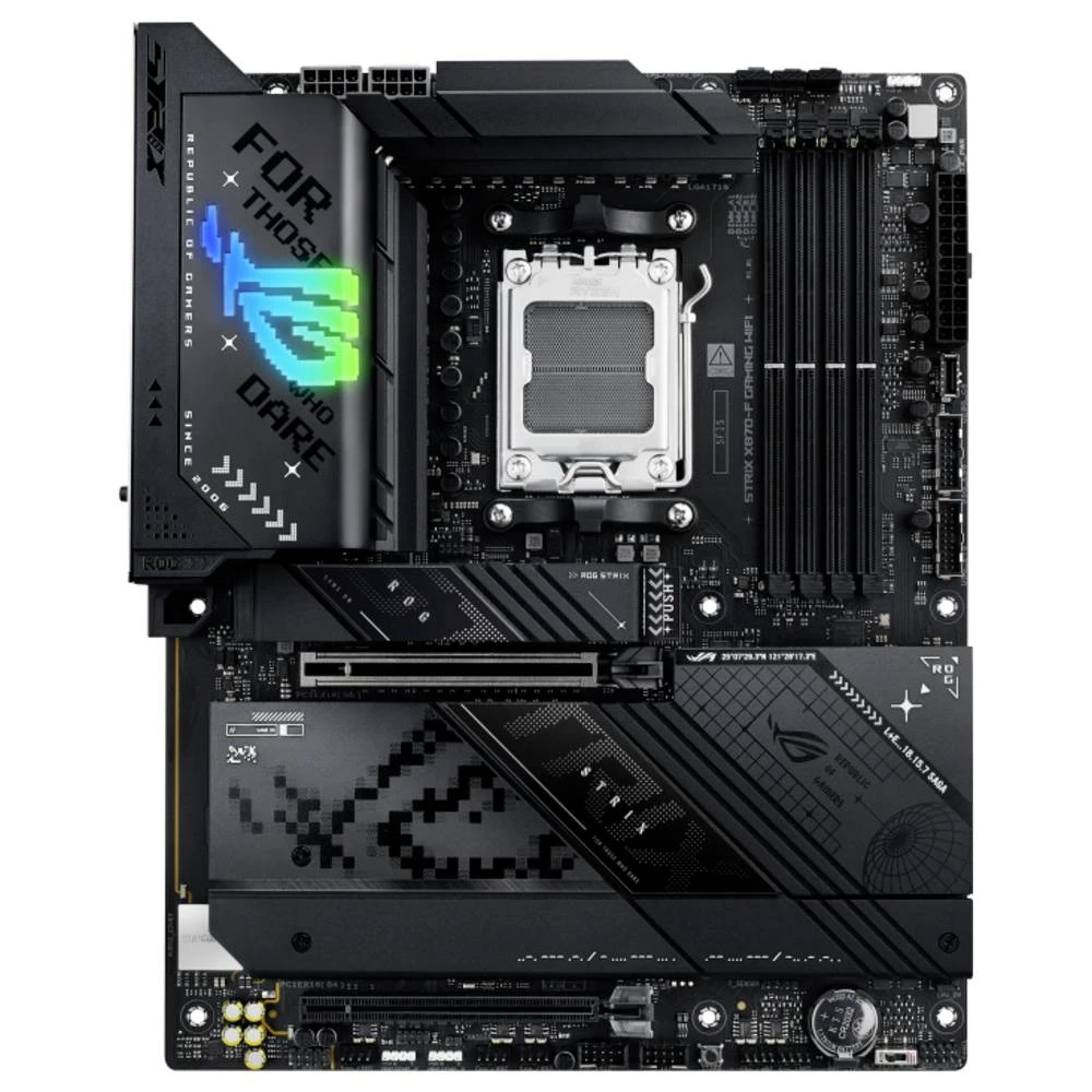 Asus ASUS ROG STRIX X870-F Gaming WIFI (AM5) matična ploča Baza #####AMD AM5 Faktor oblika (detalji) ATX Set čipova mati slika