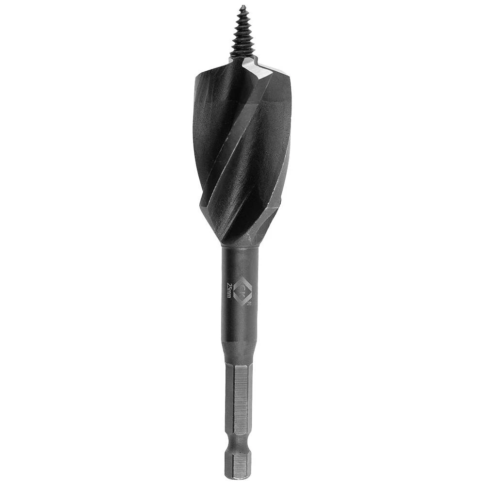 C.K T2946-25 drvo-spiralno svrdlo  25 mm Ukupna dužina 120 mm 6.35 mm, šesterokutna osovina 1 St.