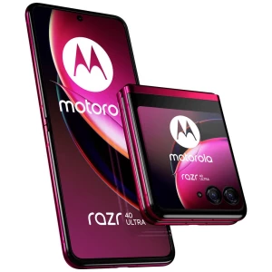 Motorola razr40 Ultra 5G Smartphone 256 GB 17.5 cm (6.9 palac) magenta Android™ 13 slika