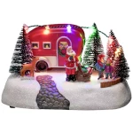 Konstsmide 4238-000 LED krajolik karavan s Djedom Mrazom šaren LED šarena boja