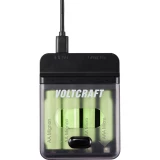 VOLTCRAFT VC-BC4-PB1 punjač okruglih stanica nikalj-metal-hidridni mignon (AA), micro (AAA)