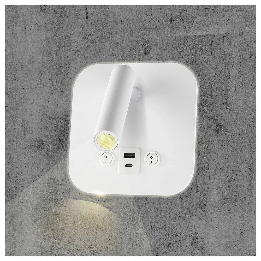 V-TAC VT-80068-W 240026 noćna svjetiljka LED LED 8 W toplo bijela Energetska učinkovitost 2021: F (A - G) prirodno-bijel slika
