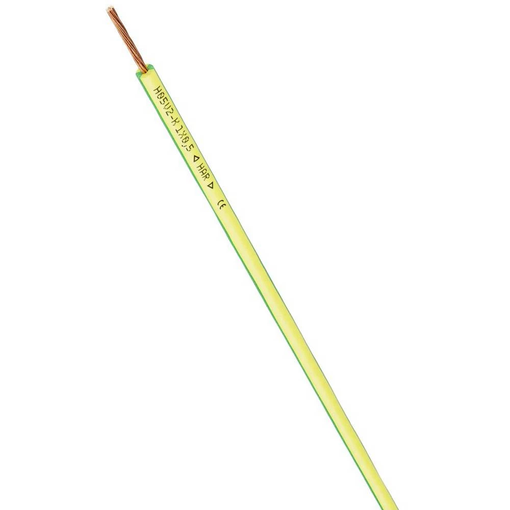 LAPP 4515001/100 pojedinačna žica 1 x 0.5 mm² zeleno-žuta 100 m slika