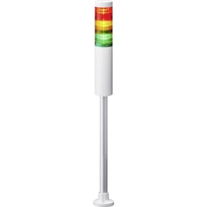 Signalni toranj LED Patlite LR6-3M2PJNW-RYG 3-bojno, Crvena, Žuta, Zelena 3-bojno, Crvena, Žuta, Zelena Stalno svjetlo 100 V/AC, slika