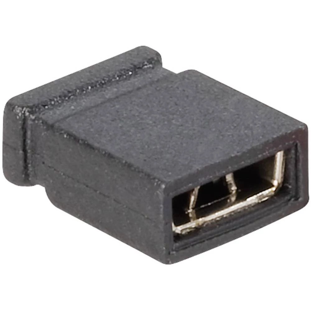 Fischer Elektronik CAB 4 G S kratkospojni mostić Raster: 2.54 mm Broj polova po redu:2 Sadržaj: 1 kom. Broj pola: 2 CAB 4 slika