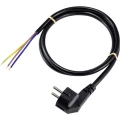 Basetech XR-1638082 struja priključni kabel crna 1.50 m slika