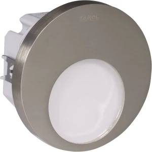 Zamel Muna 02-221-22 LED ugradbena zidna svjetiljka 0.42 W Toplo-bijela Čelik slika