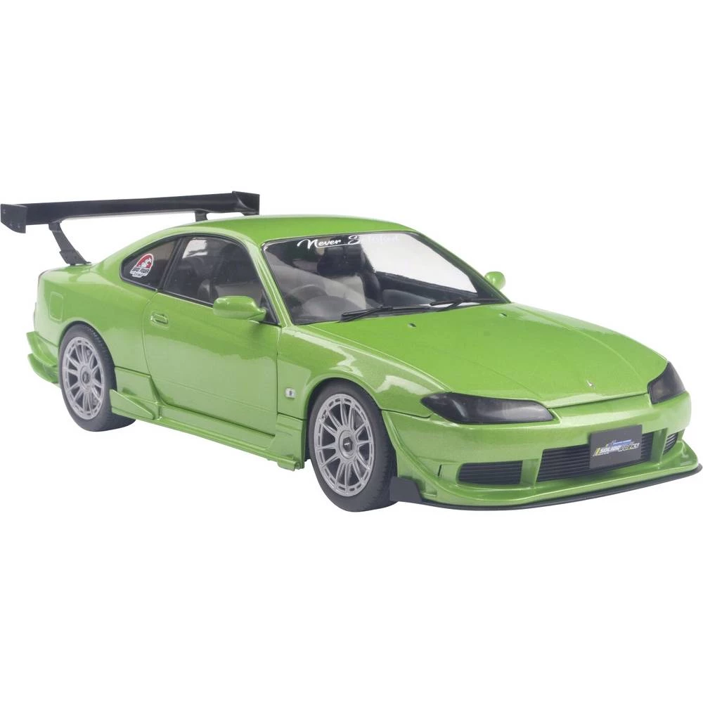 Solido model automobila Nissan Silvia S15 SPEC-R AERO zelena gotovi model model automobila slika