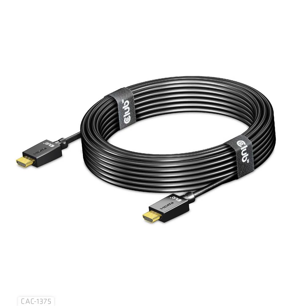 club3D HDMI priključni kabel HDMI A utikač 5.00 m crna CAC-1375 HDMI kabel slika