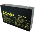 Long WP7-6 WP7-6 olovni akumulator 6 V 7 Ah olovno-koprenasti (Š x V x D) 151 x 100 x 34 mm plosnati priključak 4.8 mm nisko samopražnjenje, bez održavanja slika