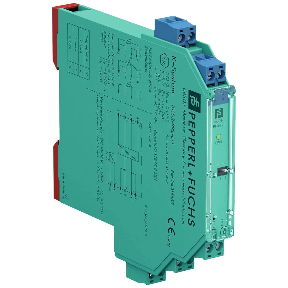 Pepperl+Fuchs KCD2-RR2-Ex1 314455 ponavljač 1 St. slika