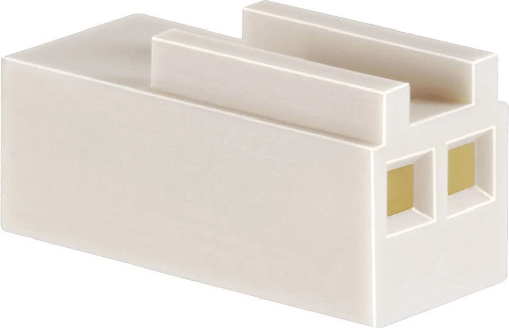 TRU COMPONENTS kućište kabelske utičnice, ukupan broj polova 3 mjere rastera: 2.54 mm TC-2521003 100 kom. slika