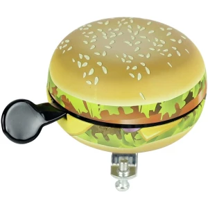 Zvono za bicikl Widek Glocke "Food" Hamburger Šarena boja slika
