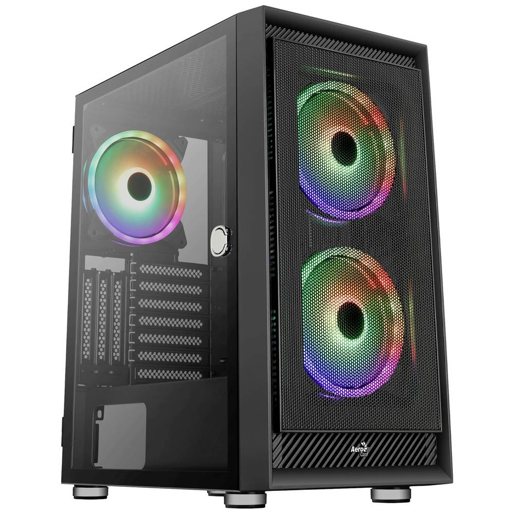AeroCool Graphite V3 midi-tower kućište za računala crna slika