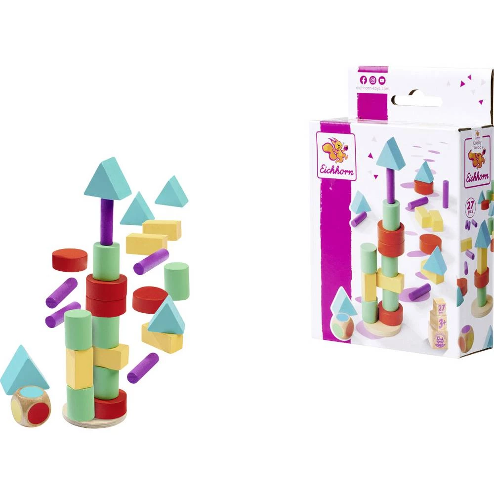 Eichhorn Games Stapelspiel Würfel 100002802 slika