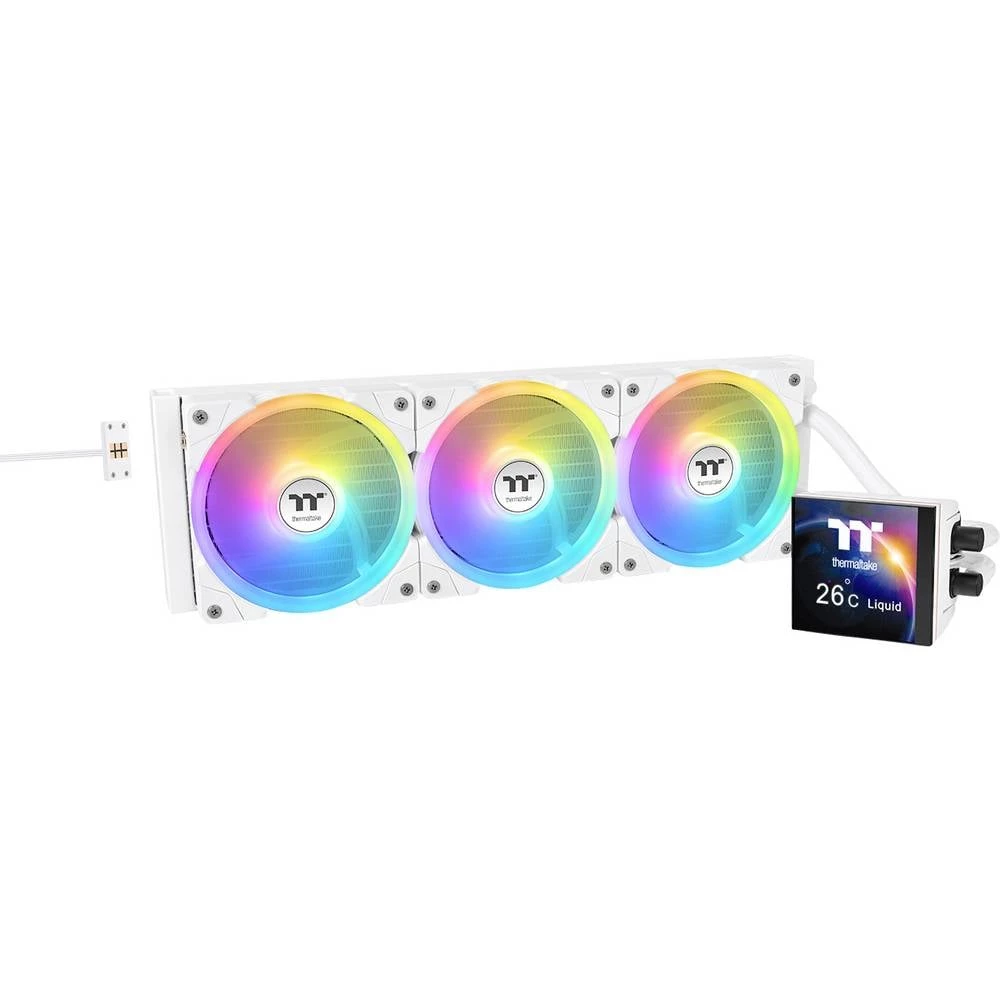 Thermaltake MAGFloe 420 Ultra Snow Edition All-In-One Liquid Cooler White CPU hladnjak sa ventilatorom slika