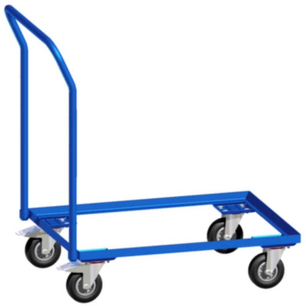 Fetra Hauptartikel 135800 kolica za euro kutije čelik obložen s prahom Opterećenje (maks.): 250 kg slika