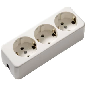 Martin Kaiser 638/ws višestruka spojna utičnica   250 V krem-bijela (mat) IP20 slika