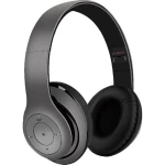 Bluetooth® Naglavne slušalice Gembird BHP-MXP-GR Milano Preko ušiju Slušalice s mikrofonom Siva