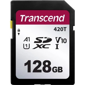 Transcend TS128GSDC420T sd kartica 128 GB v30 Video Speed Class slika
