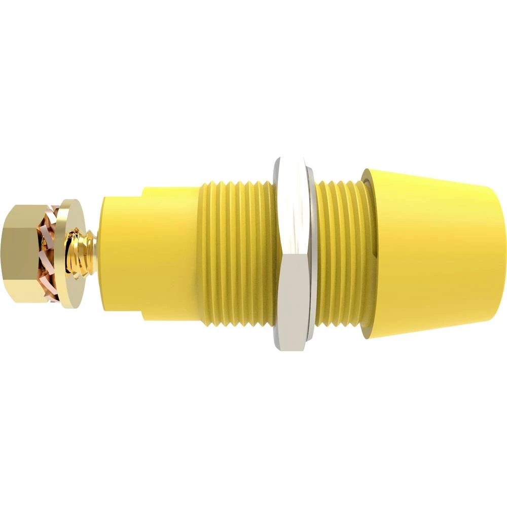 Schützinger DI SAB 9430 Au / GE sigurnosna ugradna utičnica ravan žuta 1 St. slika