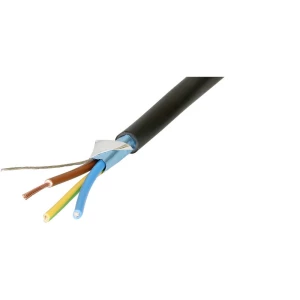 Max Hauri AG 139651 struja kabel za napajanje  crna 10.00 m slika
