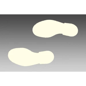 oznaka navođenja rute za izbjegavanje aluminij Desni otisak  SafetyMarking 17.7654 (Š x V) 205 mm x 100 mm    1 St. slika