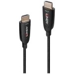 LINDY HDMI priključni kabel HDMI A utikač 30.00 m crna 38513  HDMI kabel