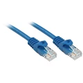 LINDY 48177 RJ45 mrežni kabel, Patch kabel cat 6 U/UTP 10 m plava boja  1 St. slika