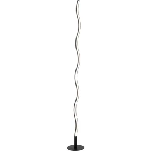 LED podna svjetiljka 12 W Toplo-bijela LeuchtenDirekt Wave 15168-18 Crna slika