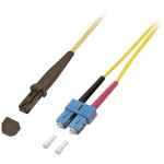 Staklena vlakna Svjetlovodi Priključni kabel [1x Muški konektor MTRJ - 1x Muški konektor SC] 9/125 µ Singlemode OS2 5 m EF