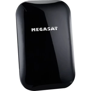 MegaSat DVB-T 10 aktivna DVB-T/t2 kružna antena unutrašnje područje Amplifikacija: 28 dB crna slika