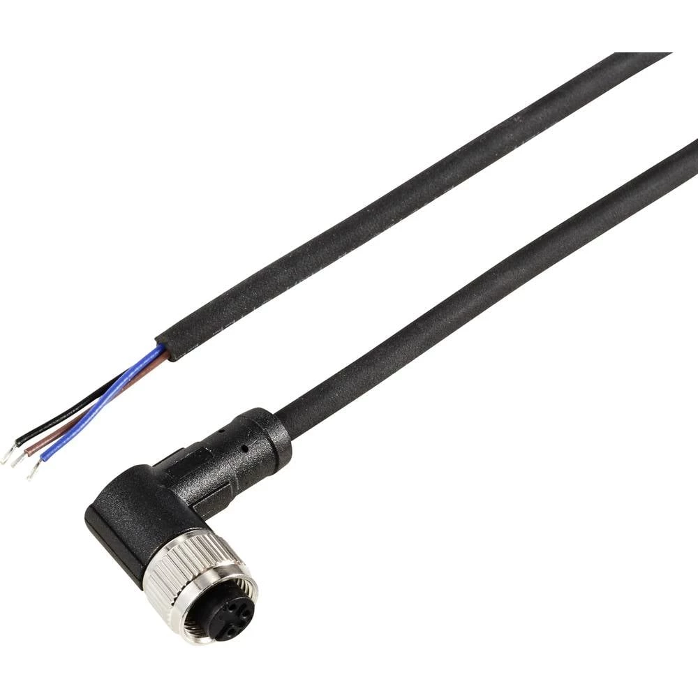 TRU COMPONENTS TC-12833124 priključni kabel za senzor/aktivator M12 konektor, kutni 2 m Broj polova: 3 1 St. slika