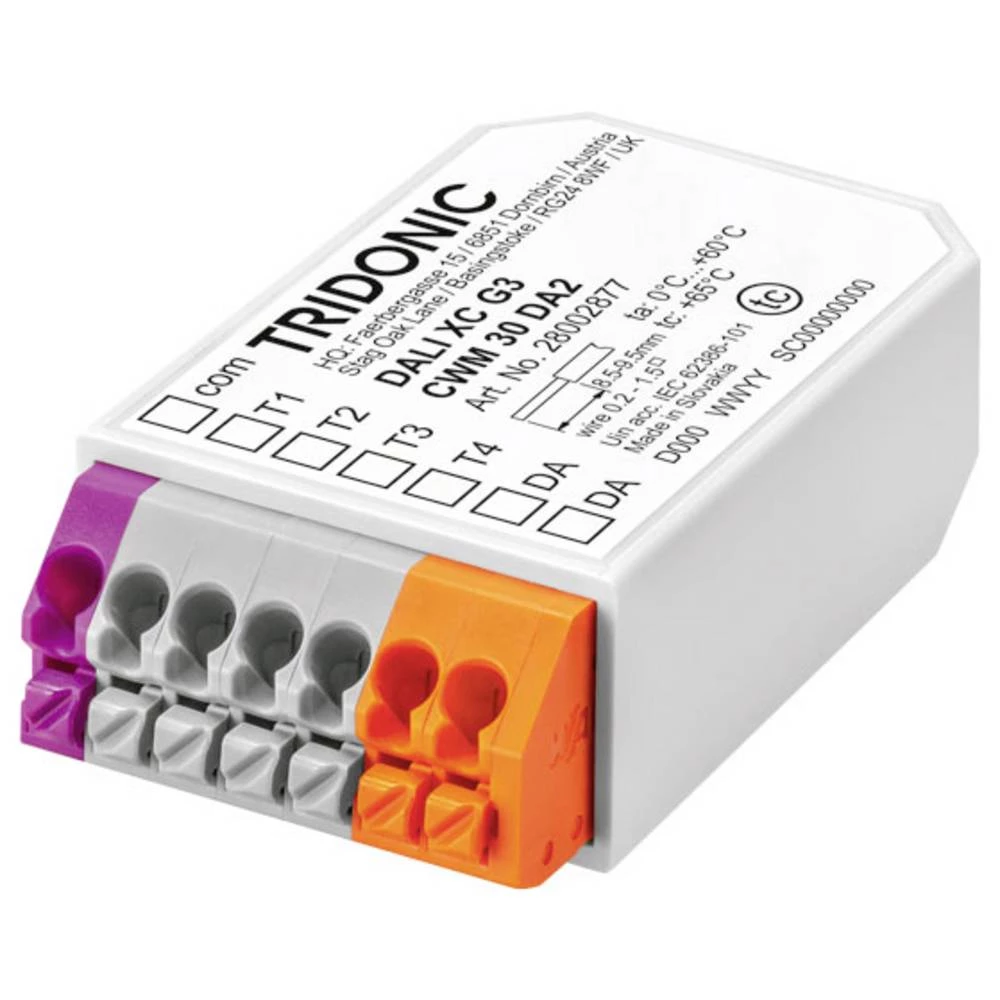 Tridonic Tridonic DALI XC G3 CWM 30 DA2 kontroler 1 kom. slika