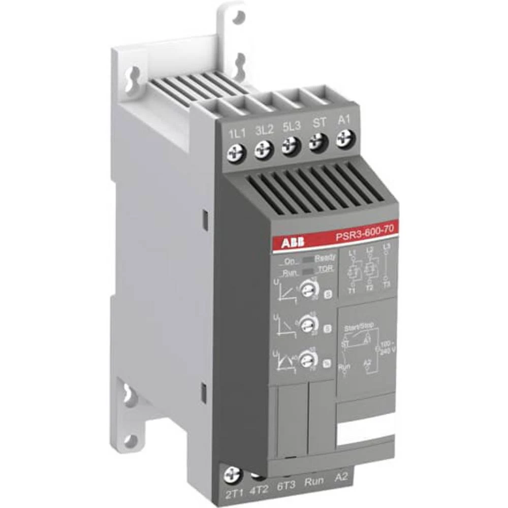 ABB PSR3-600-70 1SFA896103R7000 mekani pokretač  Snaga motora kod 230 V 1.5 kW 100 V Nazivna struja 3.9 A slika