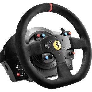 Upravljač Thrustmaster T300 Ferrari Integral Alcantara Edition PlayStation 4 Crna Uklj. pedale slika