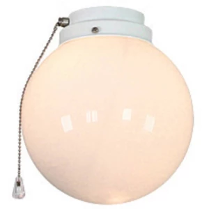 Svjetiljka za stropni ventilator CasaFan 1K WE KUGEL Opalno staklo (sjajno) slika