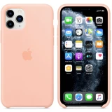 Apple iPhone 11 Pro Silicone Case silikon case iPhone 11 Pro grapefruit