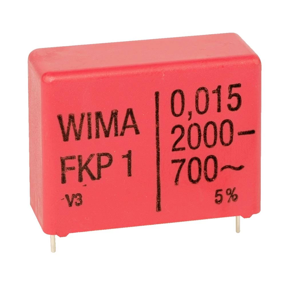 Wima 1 kom. folijski kondenzator FKP radijalno ožičen 2000 V/DC, 700 V/AC 10 % (D x Š x V) 31.5 x 11.0 x 21.0 mm slika