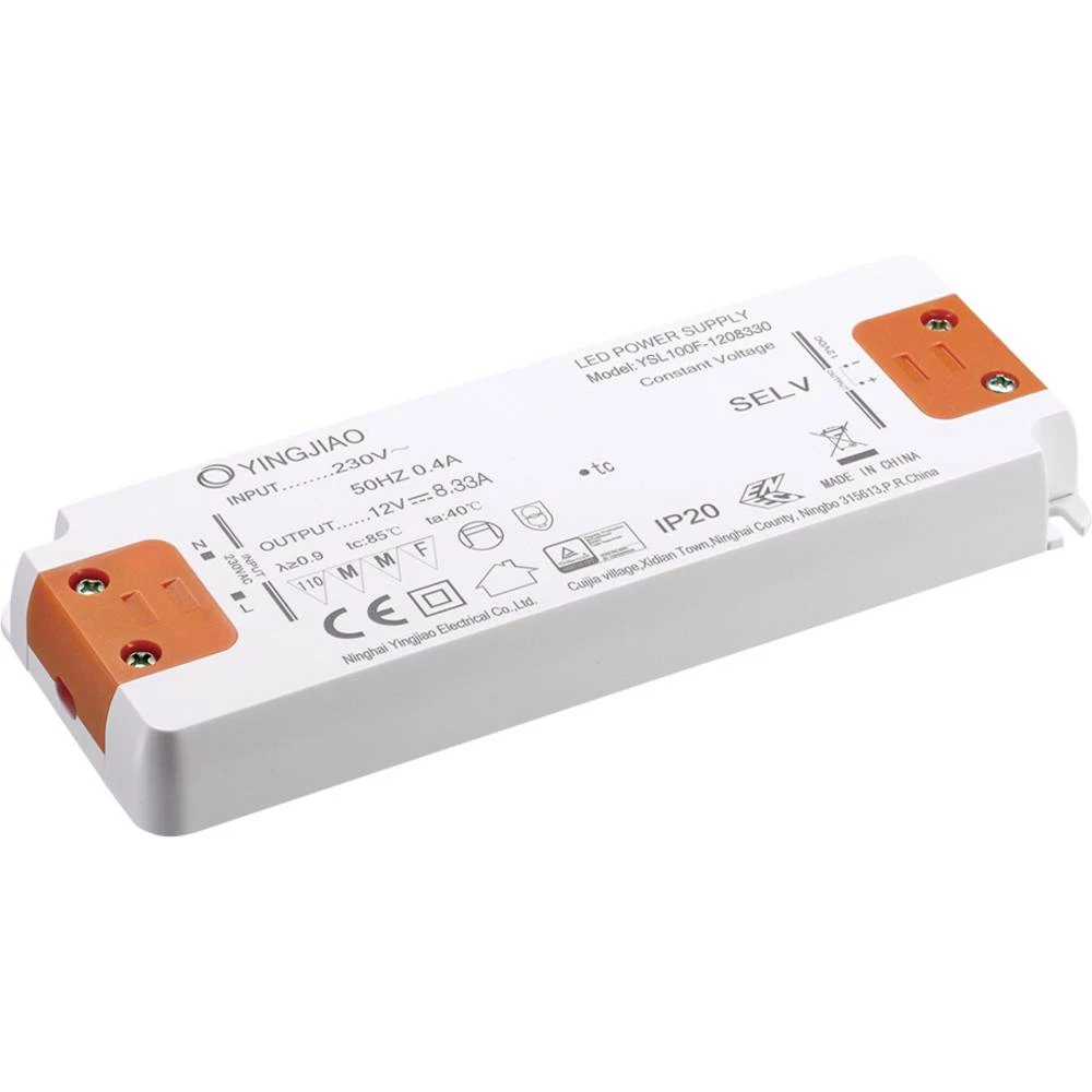 YingJiao YSL100F-1208330 LED pogonski sklop 100 W 8.33 A 12 V 1 kom. slika