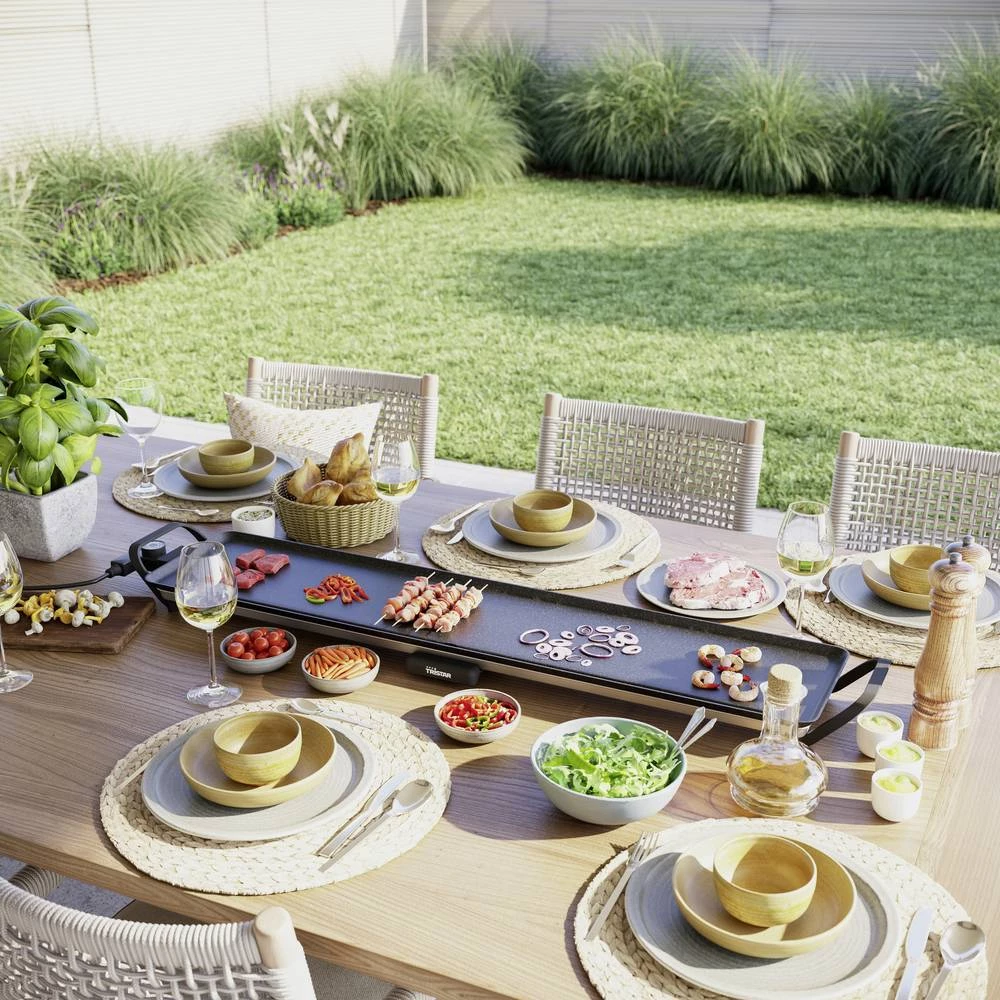 Tristar Slim XXL električan ploča za roštilj   crna slika