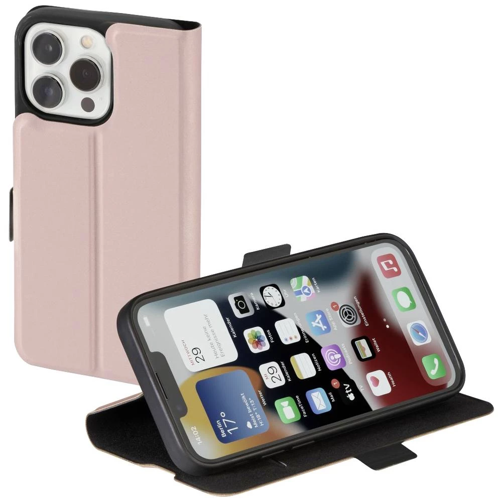 Hama Single2.0 Pogodno za model mobilnog telefona: iPhone 14 Pro, ružičasta Hama Single2.0 knjižica Apple iPhone 14 Pro ružičasta slika