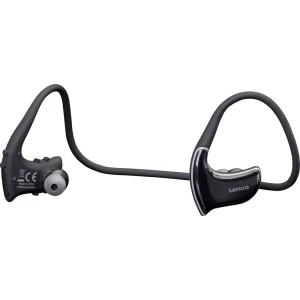 Lenco BTX-750BK Bluetooth® sportske in ear stereo-headset u ušima slušalice s mikrofonom, slušalice za okovrata, otporne slika