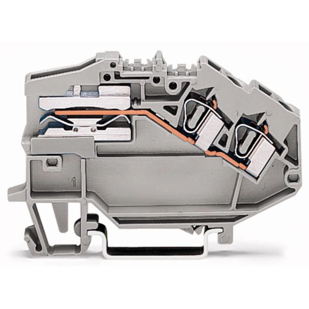 WAGO 781-653 razdvojna stezaljka 6 mm opruga Dostupnost: l siva 50 St. slika