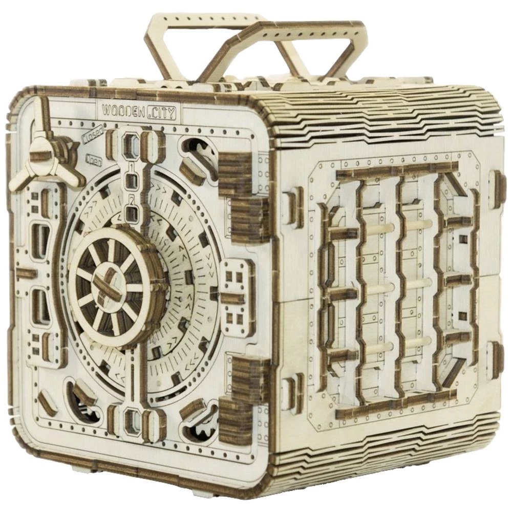 Drveni komplet za gradski sef slika