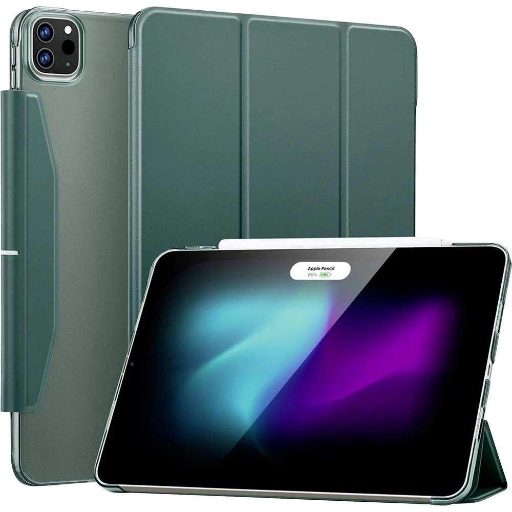 ESR Ascend Trifold iPad etui/torba Apple iPad Pro 11" (M4, 2024) 27,9 cm (11") Book Cover zelena, prozirna slika